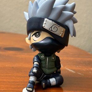 Kakashi Chibi Figure from Naruto Shippuden, 1.57in x 3.74in. Car Decoration